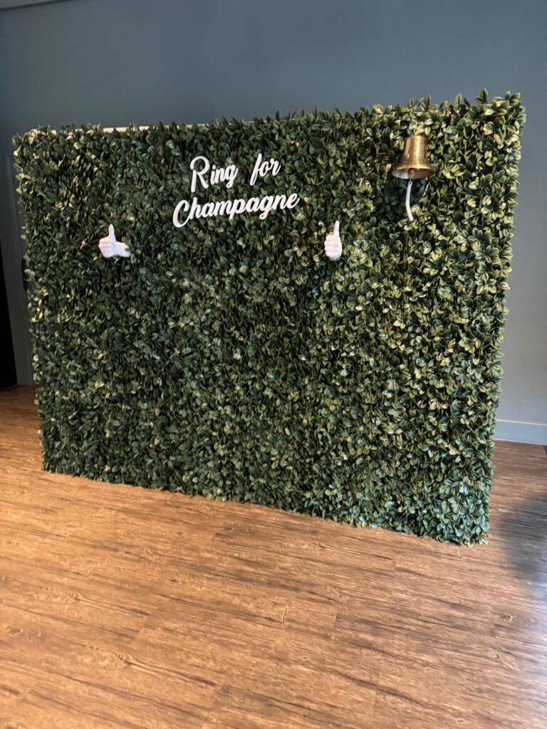 Champagnewall Uniek